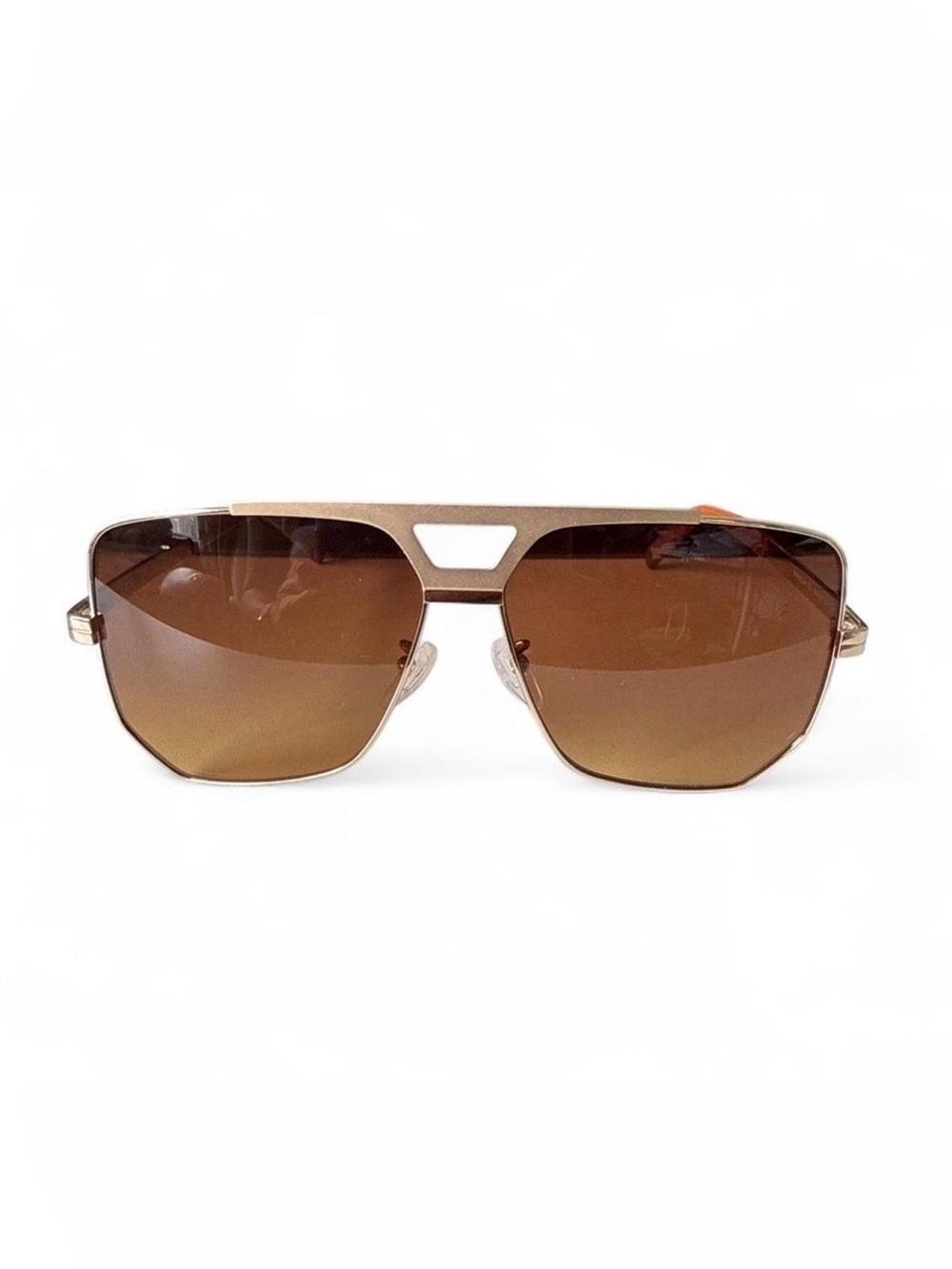 MCM Worldwide gold sunglasses